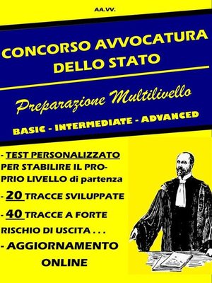 cover image of CONCORSO AVVOCATURA dello STATO